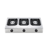 GAS COOKER 3 BURNERS STAINLESS STEEL-AM 6003