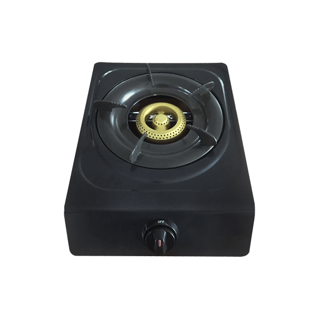 GAS COOKER SINGLE BURNER BLACK - 7101