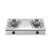 GAS COOKER 2 BURNER STAINLESS STEEL-AM-6002H